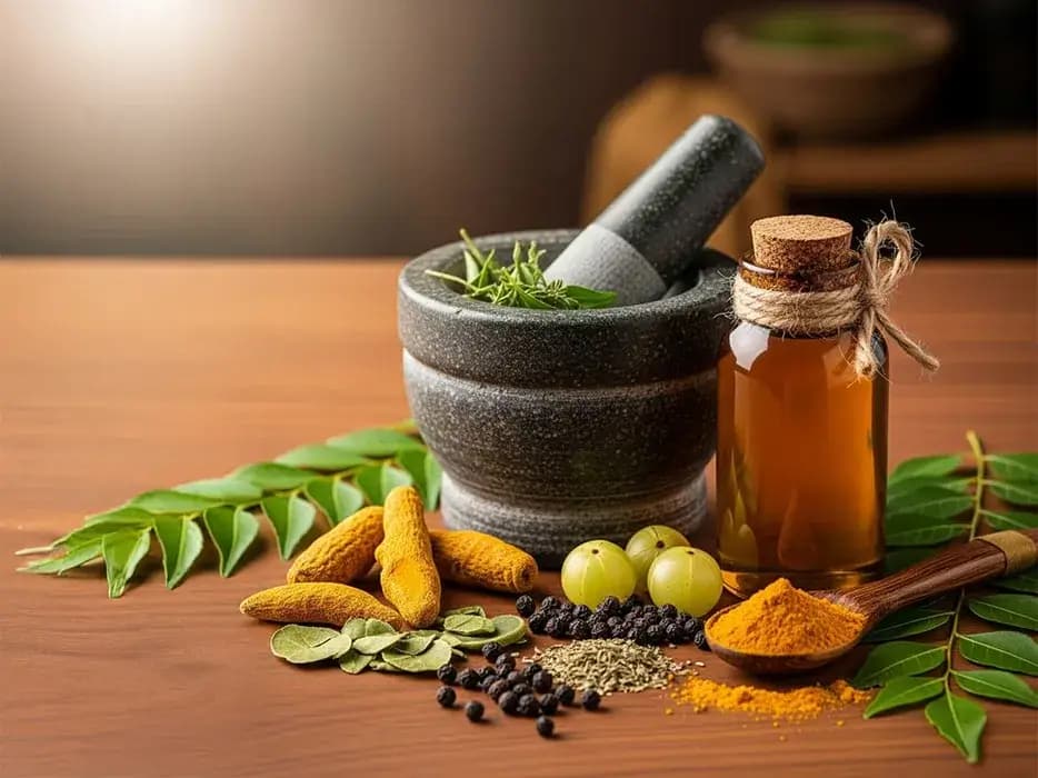 Ayurvedic products and herbs